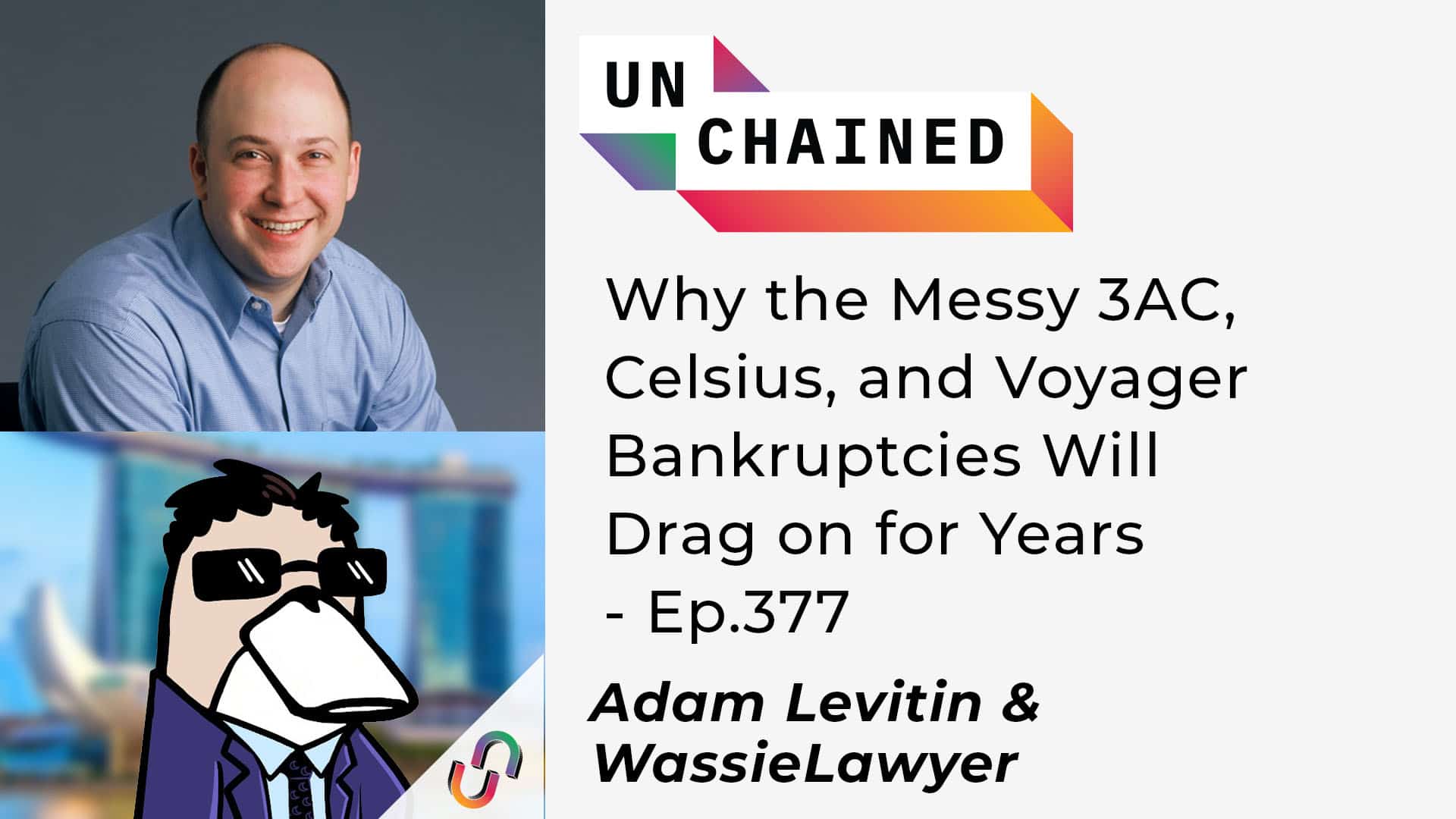 Why the Messy 3AC, Celsius, and Voyager Bankruptcies Will Drag on for Years - Ep.377