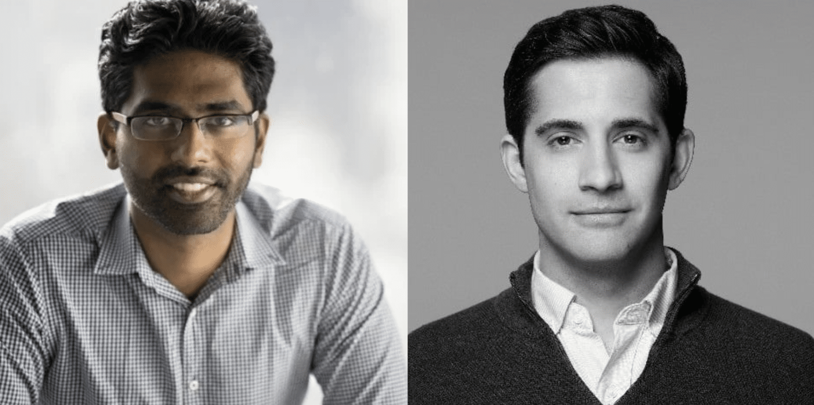 Varun Srinivasan and Dan Romero from left to right are the co-founders of decentralized social network Farcaster. (LinkedIn)