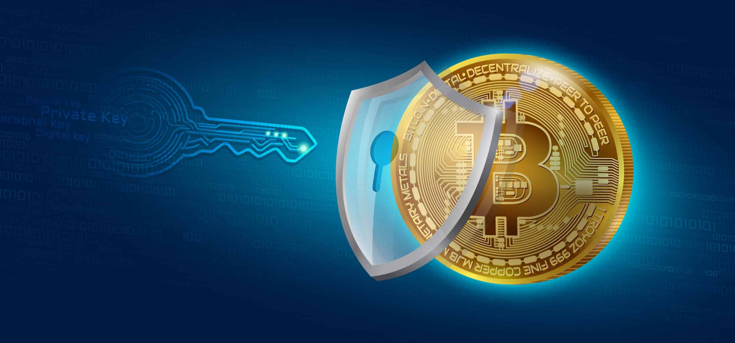 Bitcoin Cryptocurrency Coin Non-public Key Lock (Shutterstock)