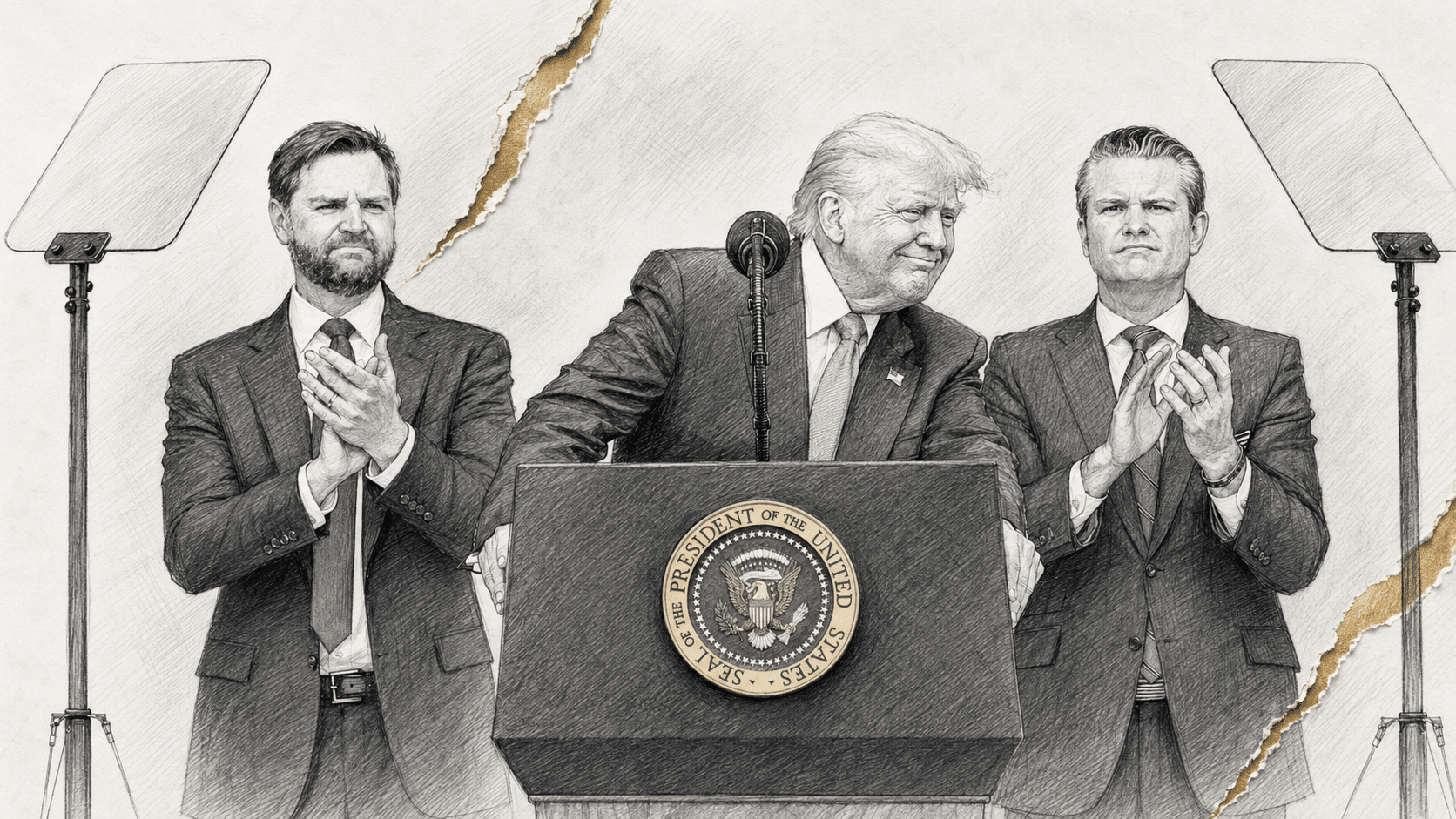Trump Teleprompter Tech Accused of Trading on Inside Speech Data